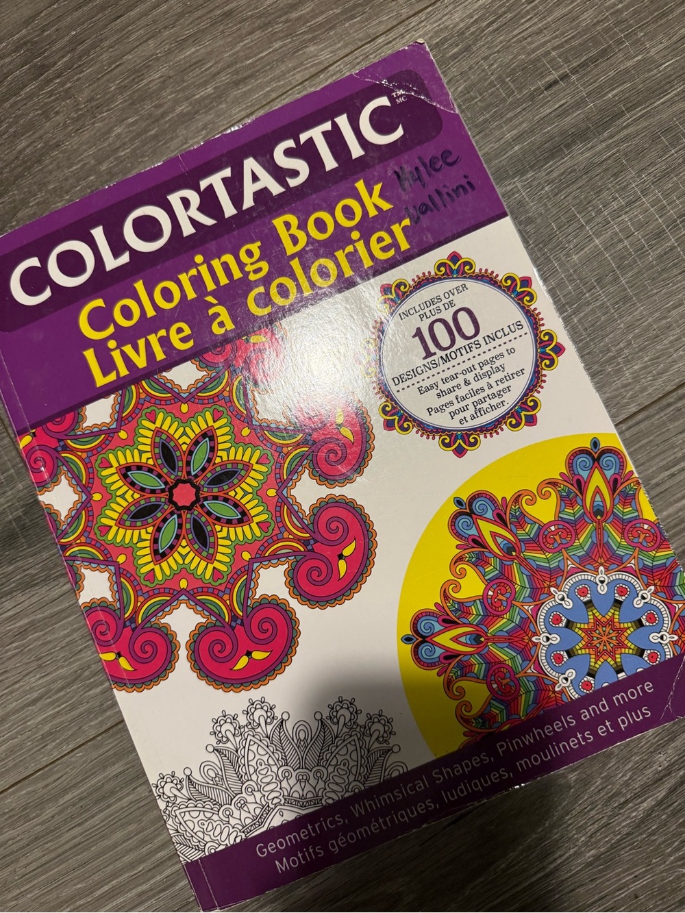 Coloring Book - Purple